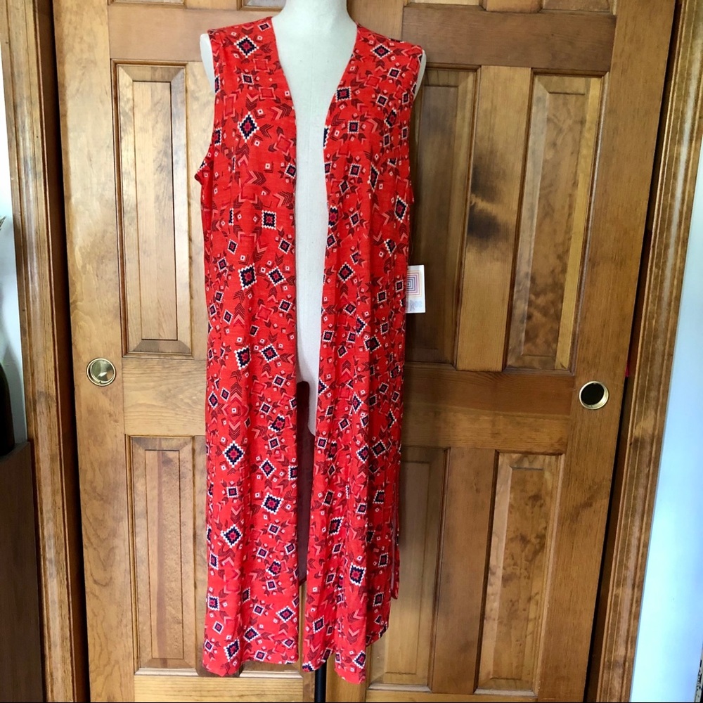 Red Print Joy LuLaRoe L